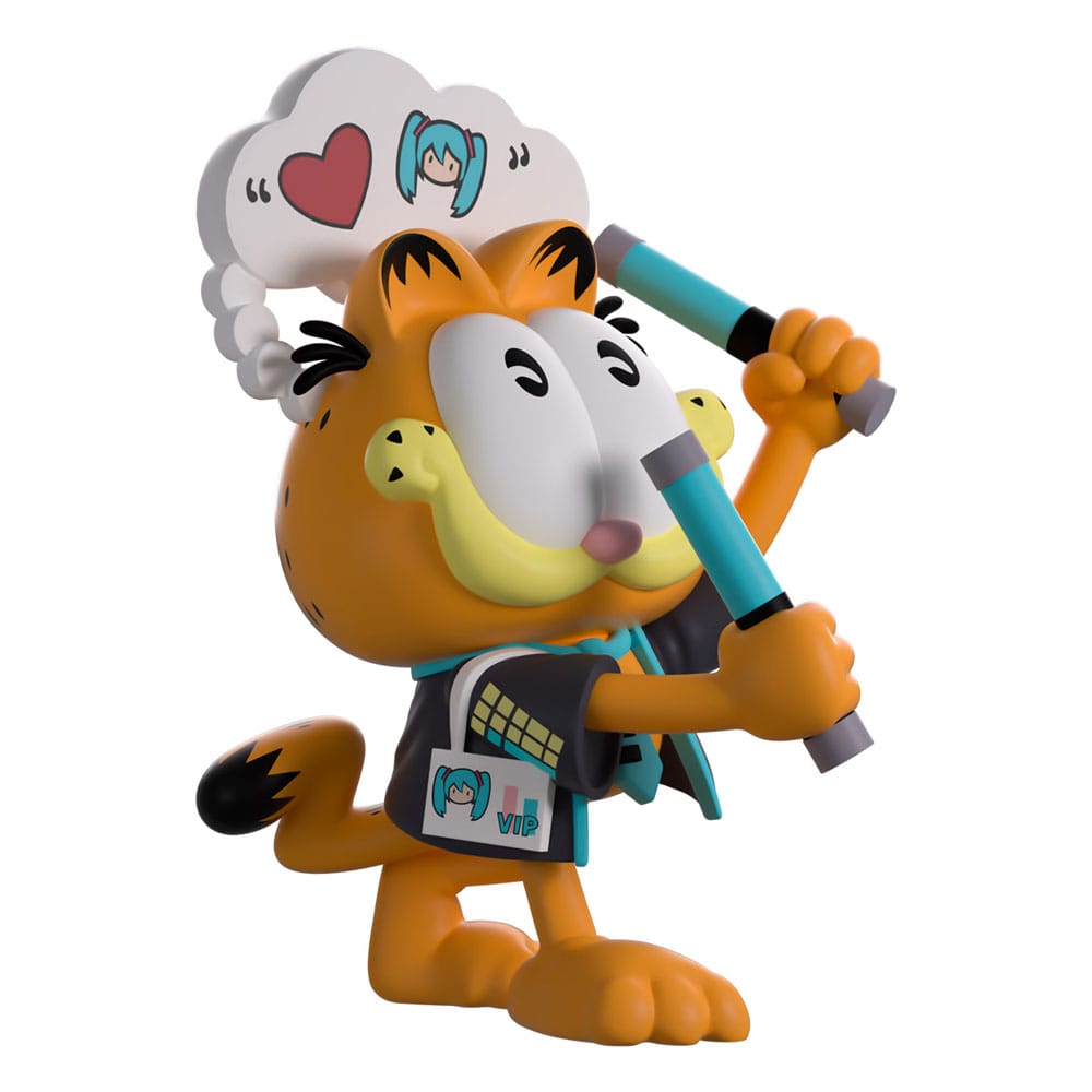 Hatsune Miku x Garfield Vinyl Figur Miku Concert Garfield 13 cm           - Preorder - ETA: 20.10.2026