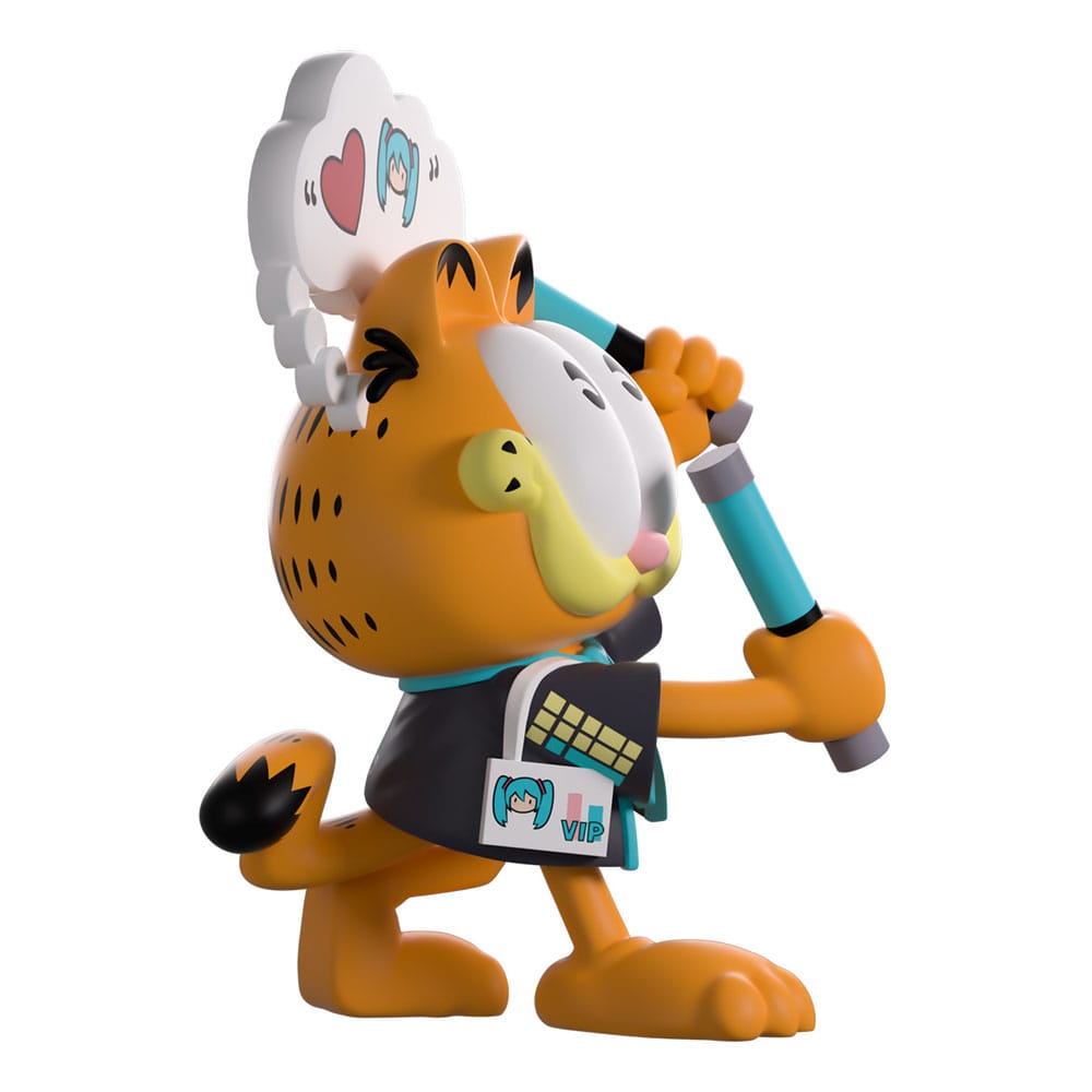 Hatsune Miku x Garfield Vinyl Figur Miku Concert Garfield 13 cm           - Preorder - ETA: 20.10.2026