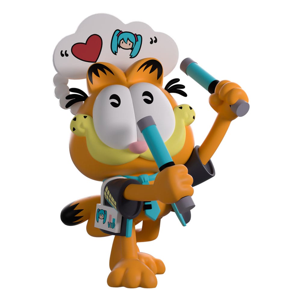 Hatsune Miku x Garfield Vinyl Figur Miku Concert Garfield 13 cm           - Preorder - ETA: 20.10.2026