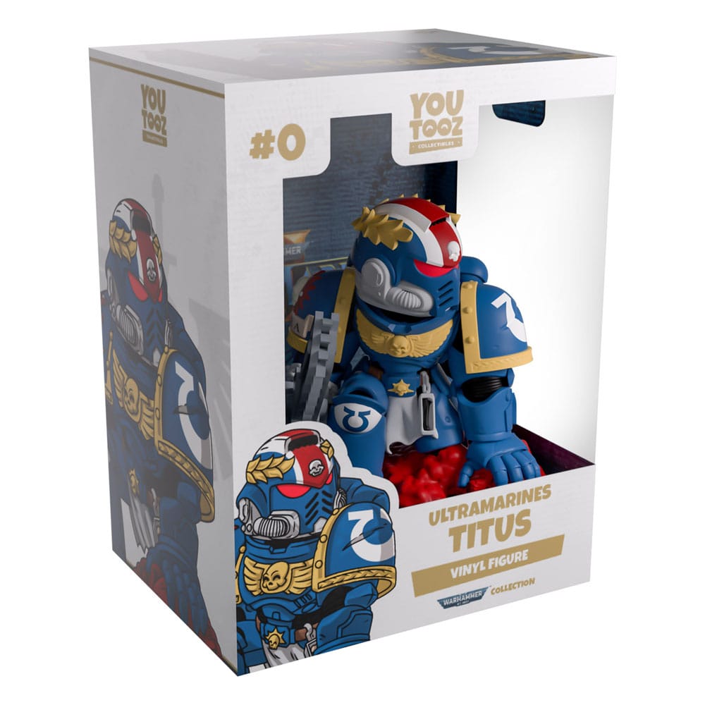 Space Marine 2 Vinyl Figur Ultramarines Titus 10 cm    - Preorder - ETA: 25.04.2026