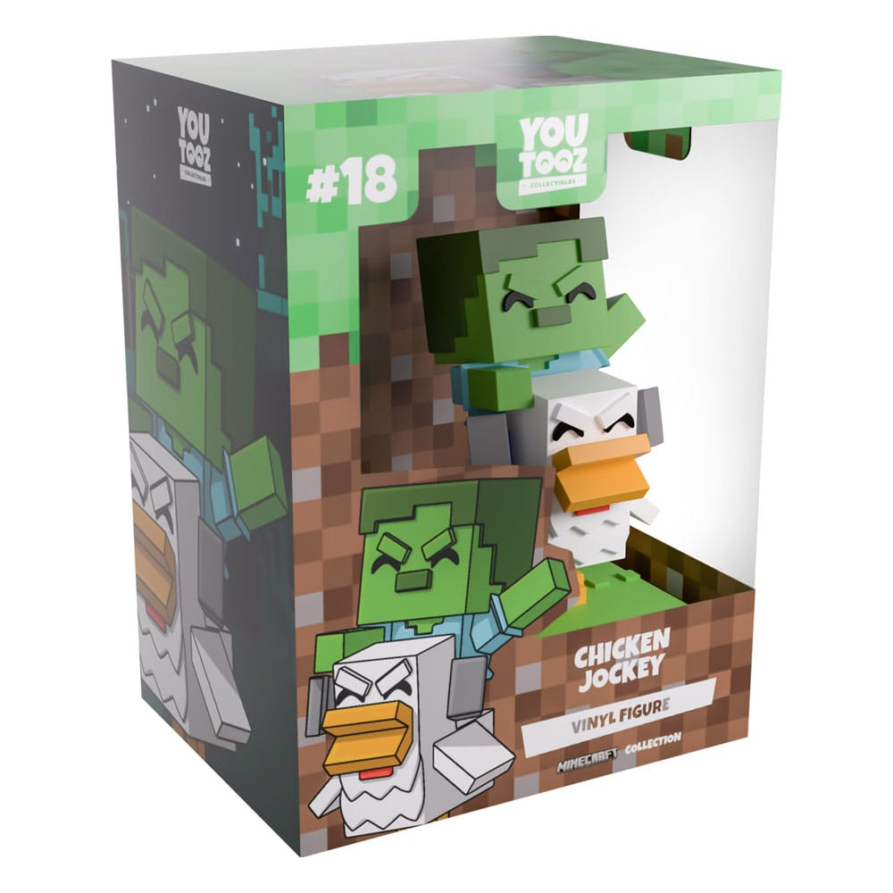 Minecraft Vinyl Figur Chicken Jockey 12 cm           - Preorder - ETA: 20.11.2025