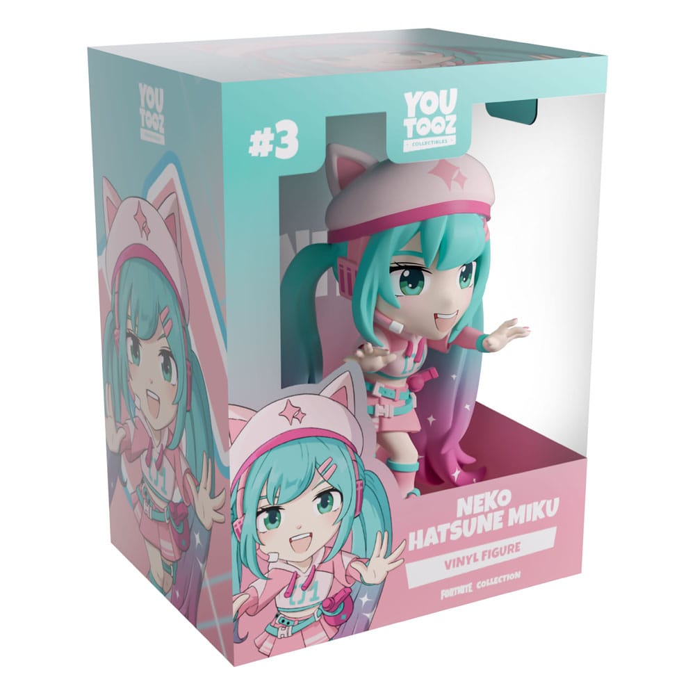 Fortnite x Miku Vinyl Figur Neko Hatsune Miku 12 cm               - Preorder - ETA: 25.05.2026