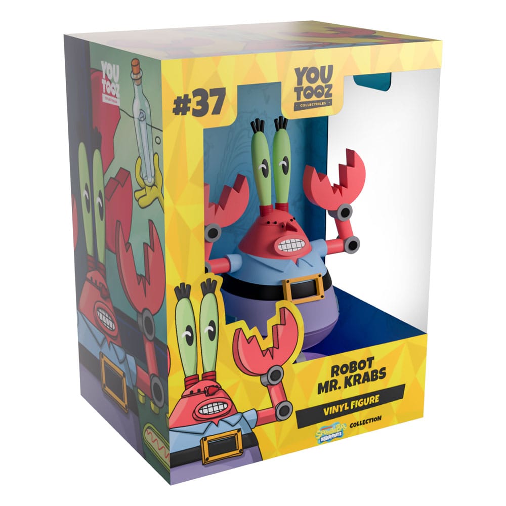 SpongeBob Schwammkopf Vinyl Figur Robot Mr. Krabs 13 cm    - Preorder - ETA: 25.07.2026