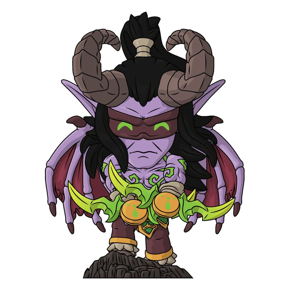 World of Warcraft Vinyl Figur Illidan Stormrage 13 cm       - Preorder - ETA: 19.09.2025