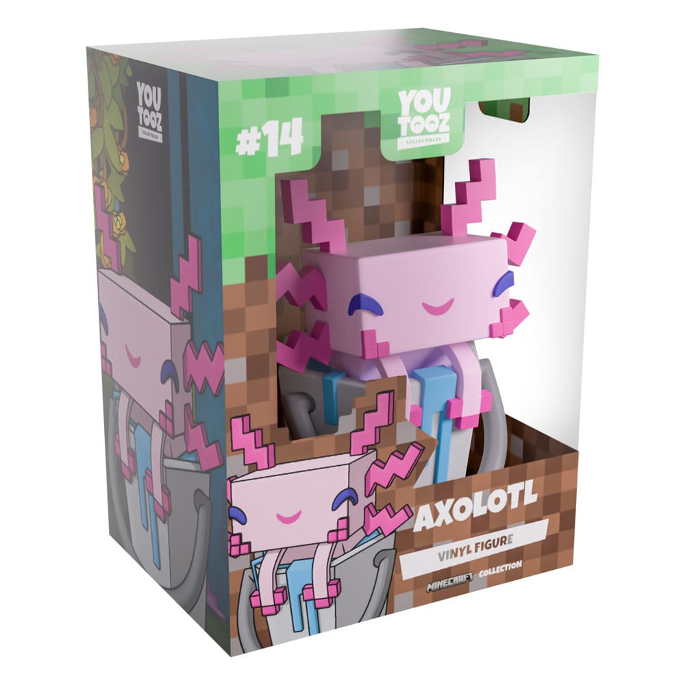 Minecraft Vinyl Figur Axolotl 10 cm      - Preorder - ETA: 20.01.2026
