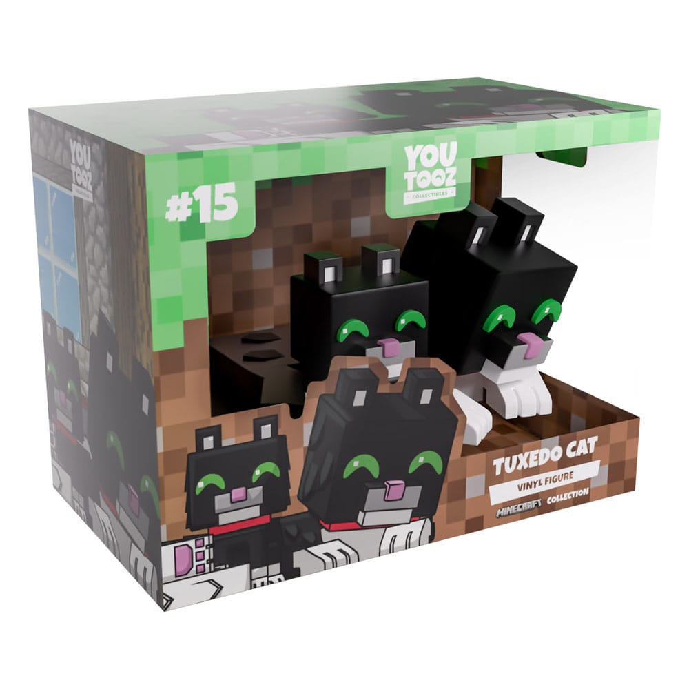 Minecraft Vinyl Figur Tuxedo Cat 6 cm       - Preorder - ETA: 20.01.2026