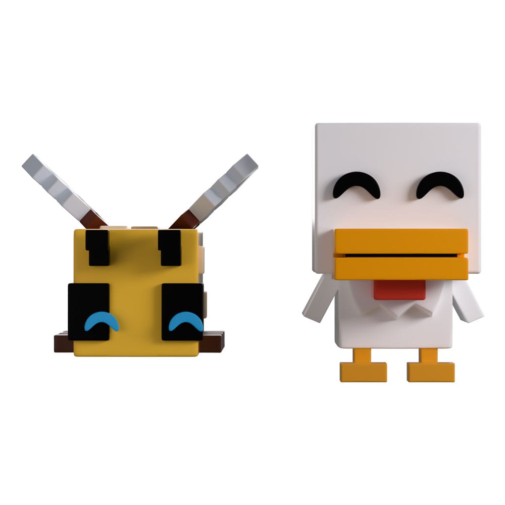 Minecraft Vinyl Figuren Bee and Chicken Monitor Buddiez        - Preorder - ETA: 20.01.2026