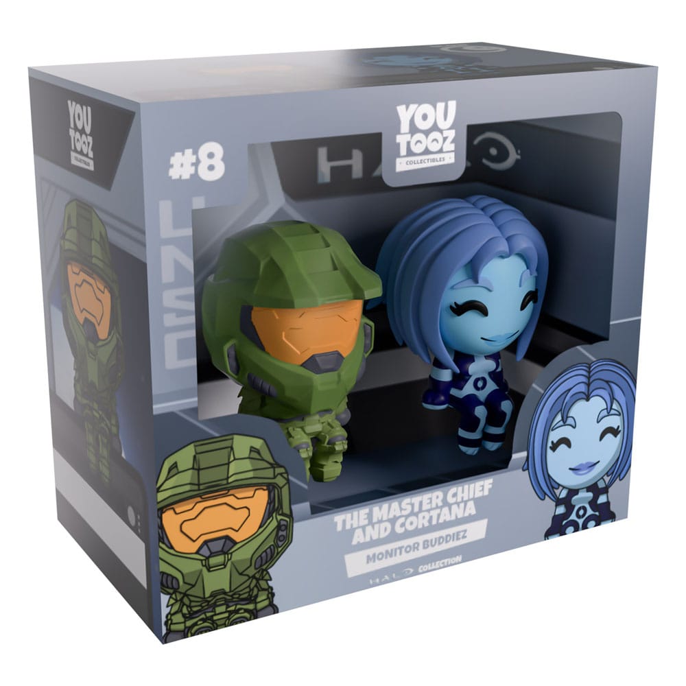 Halo Vinyl Figuren The Master Chief & Cortana Monitor Buddiez              - Preorder - ETA: 25.12.2025