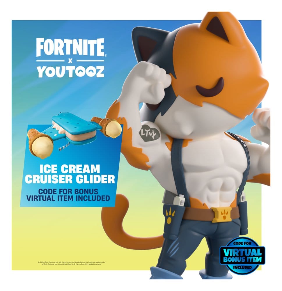 Fortnite Vinyl Figur Meowscles 13 cm                     - Preorder - ETA: 20.10.2026