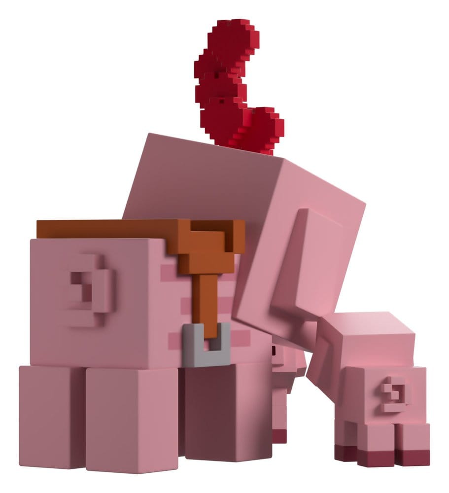Minecraft Vinyl Figur Pig Family 8 cm              - Preorder - ETA: 20.10.2026