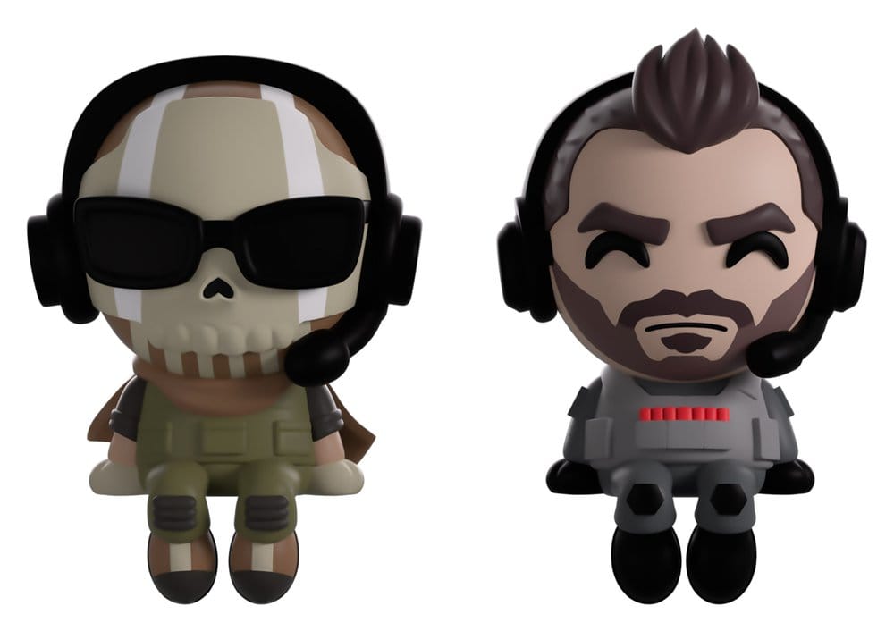 Call of Duty Vinyl Figuren Ghost & Soap Monitor Buddiez 7 cm    - Preorder - ETA: 20.11.2026