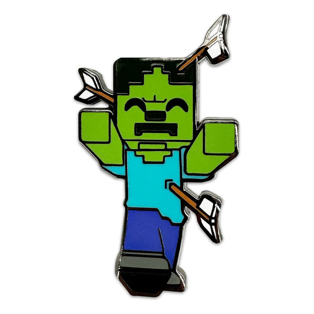 Minecraft Ansteck-Pins Set #2 5 cm (6)    - Versand: 5-7 Tage nach Bestellung
