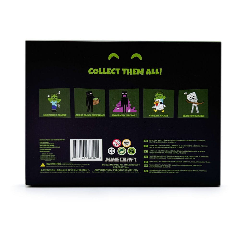 Minecraft Ansteck-Pins Set #2 5 cm (6)    - Versand: 5-7 Tage nach Bestellung