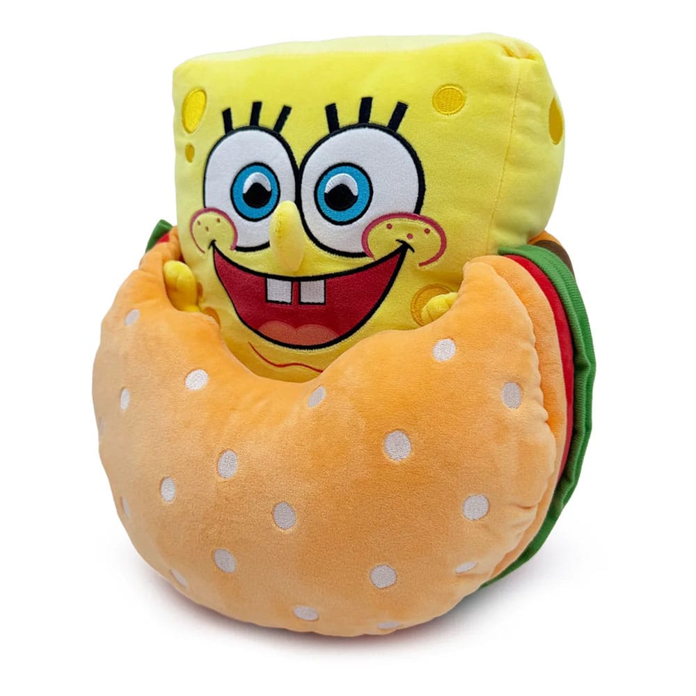 SpongeBob Schwammkopf Plüschfigur Krabbenburger 22 cm      - Preorder - ETA: 19.09.2025