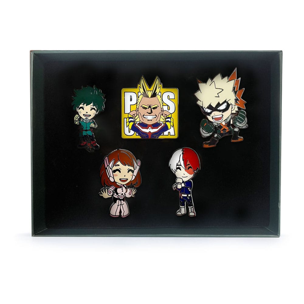 My Hero Academia Ansteck-Pins Set 5 cm (6)      - Versand: 5-7 Tage nach Bestellung