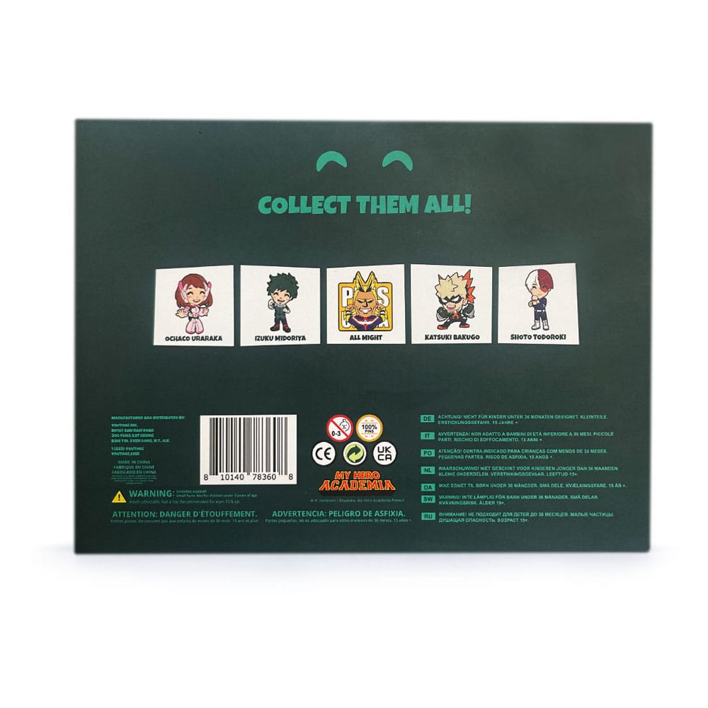 My Hero Academia Ansteck-Pins Set 5 cm (6)      - Versand: 5-7 Tage nach Bestellung