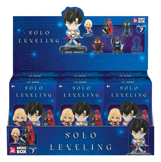 Solo Leveling Hero Box Minifiguren Shadow Rising Series Blind Box Display (12) - Preorder - ETA: 25.03.2027