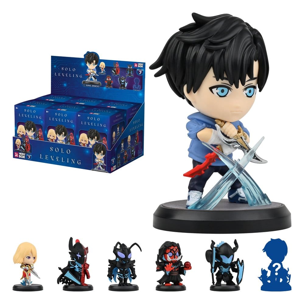 Solo Leveling Hero Box Minifiguren Shadow Rising Series Blind Box Display (12) - Preorder - ETA: 25.03.2027
