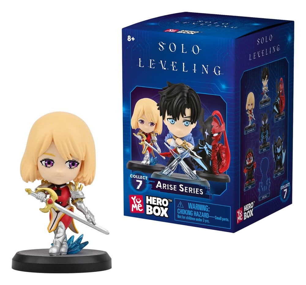 Solo Leveling Hero Box Minifiguren Shadow Rising Series Blind Box Display (12) - Preorder - ETA: 25.03.2027