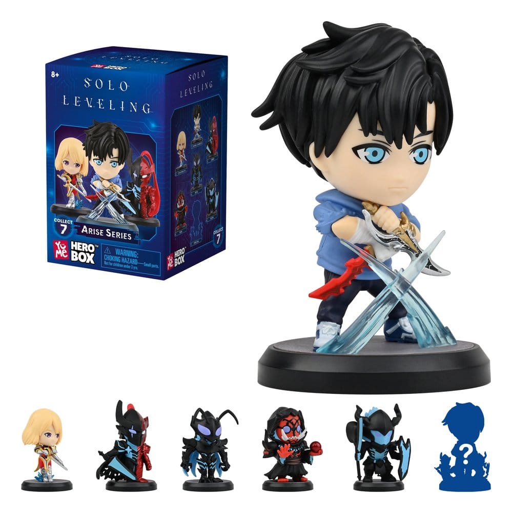 Solo Leveling Hero Box Minifiguren Shadow Rising Series Blind Box Display (12) - Preorder - ETA: 25.03.2027