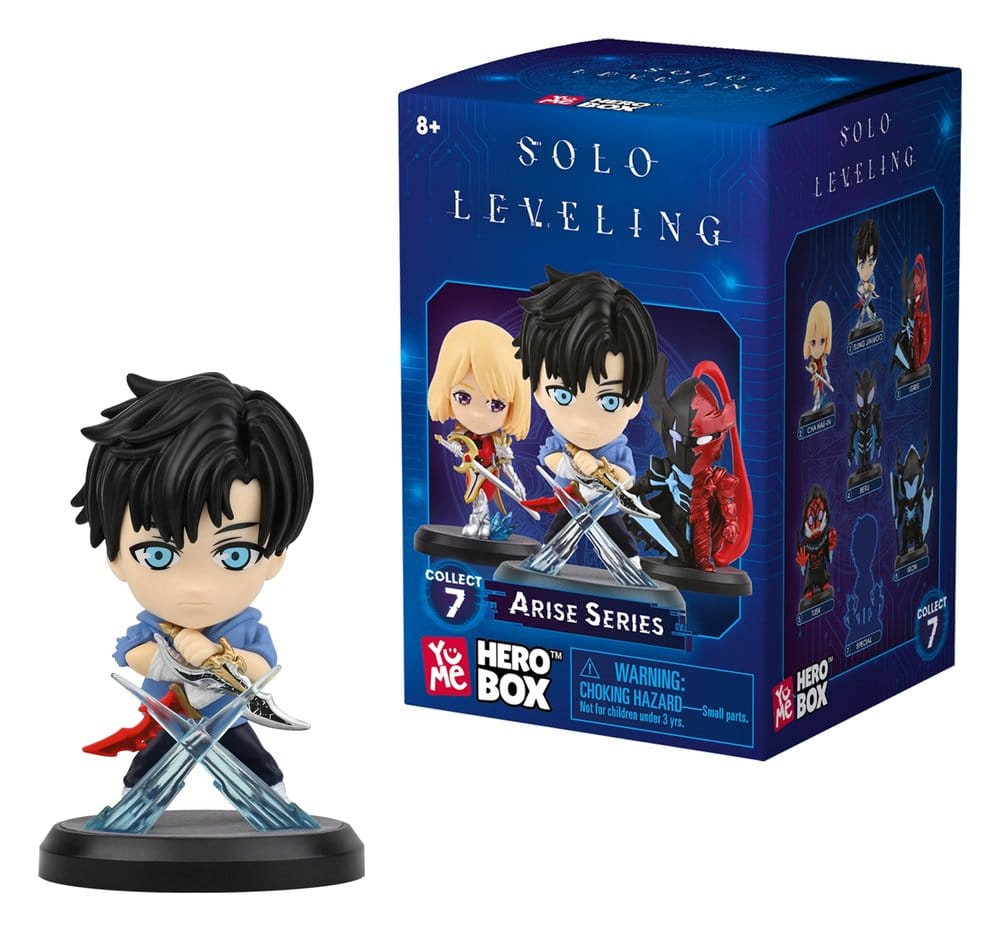 Solo Leveling Hero Box Minifiguren Shadow Rising Series Blind Box Display (12) - Preorder - ETA: 25.03.2027