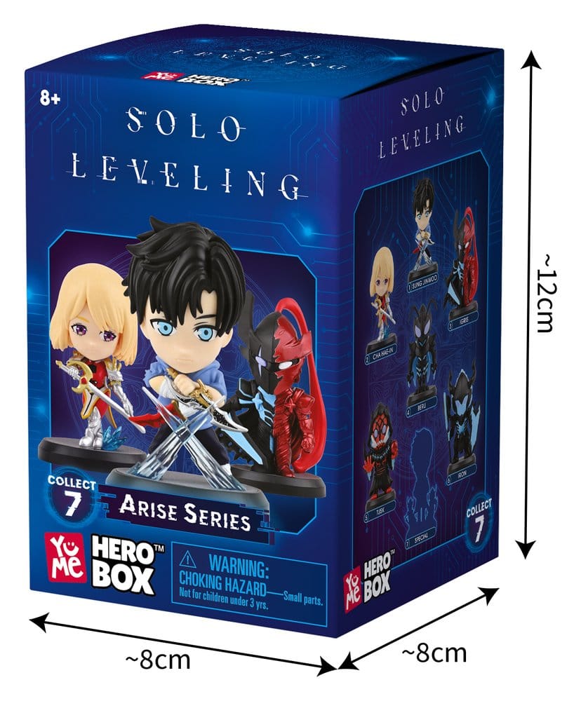 Solo Leveling Hero Box Minifiguren Shadow Rising Series Blind Box Display (12) - Preorder - ETA: 25.03.2027