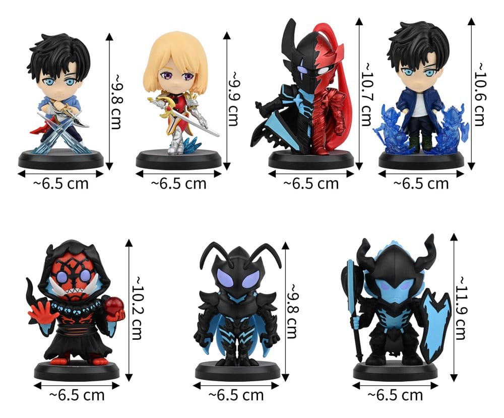 Solo Leveling Hero Box Minifiguren Shadow Rising Series Blind Box Display (12) - Preorder - ETA: 25.03.2027