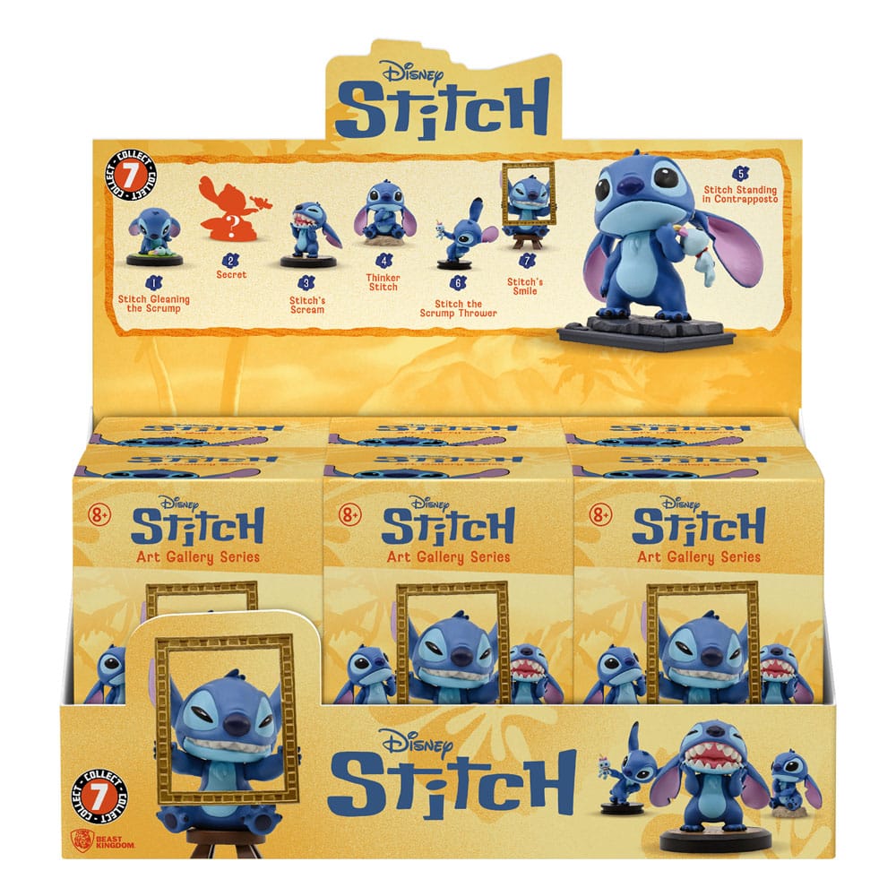Lilo & Stitch Hero Box Art Gallery Series Minifiguren 8 cm Display (6)       - Versand: 7 Tage nach Bestellung