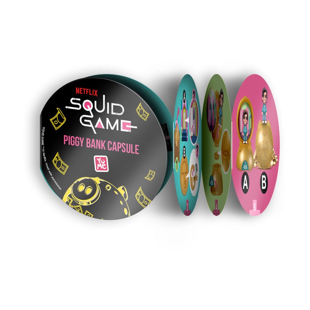 Squid Game Capsule Spardosen Sortiment (6) - Preorder - ETA: 31.10.2025