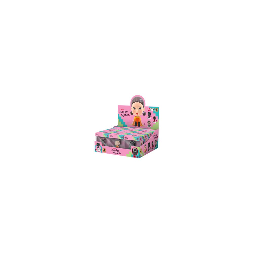 Squid Game Bobble Hero Wackelkopf-Figuren (Window Box Ver.) 6 cm Display (12)        - Versand: 5-7 Tage nach Bestellung