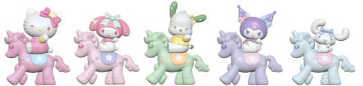 Sanrio Equestrian Series Minifiguren Hello Kitty and Friends 7 cm Blind Box Display (12)             - Preorder - ETA: 08.08.2026
