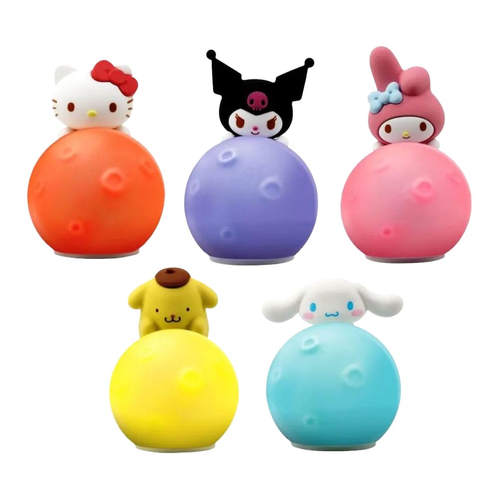 Sanrio Little Moon Light Series Minifiguren Hello Kitty and Friends 8 cm Display (12)             - Versand: 7 Tage nach Bestellung