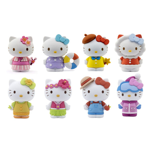 Sanrio Mini-Doll Four Seasons Series Minifiguren Hello Kitty 7 cm Display (12)           - Versand: 7 Tage nach Bestellung