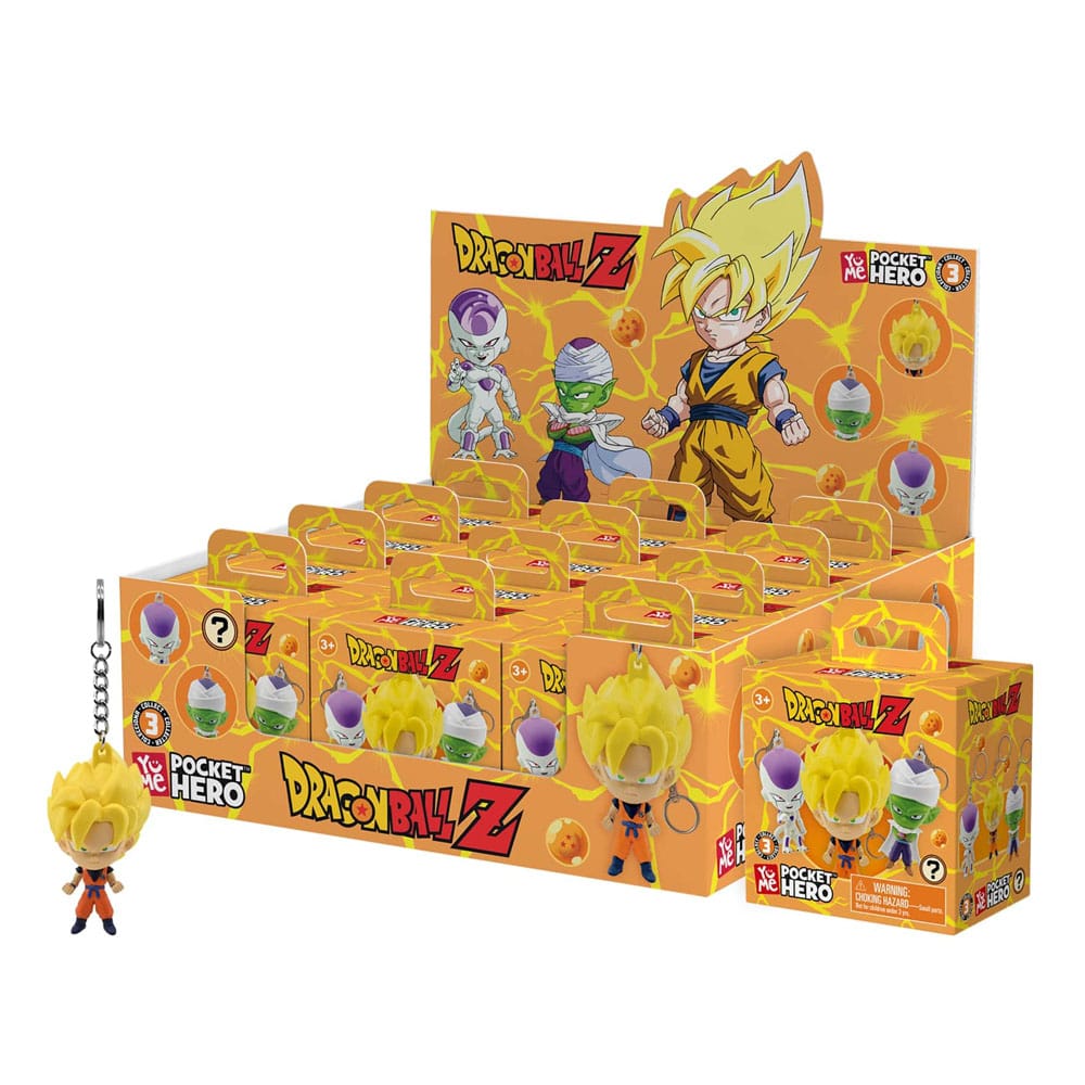 Dragon Ball Z Pocket Hero Schlüsselanhänger Series 1 Blind Box Display (12)           - Preorder - ETA: 25.11.2026
