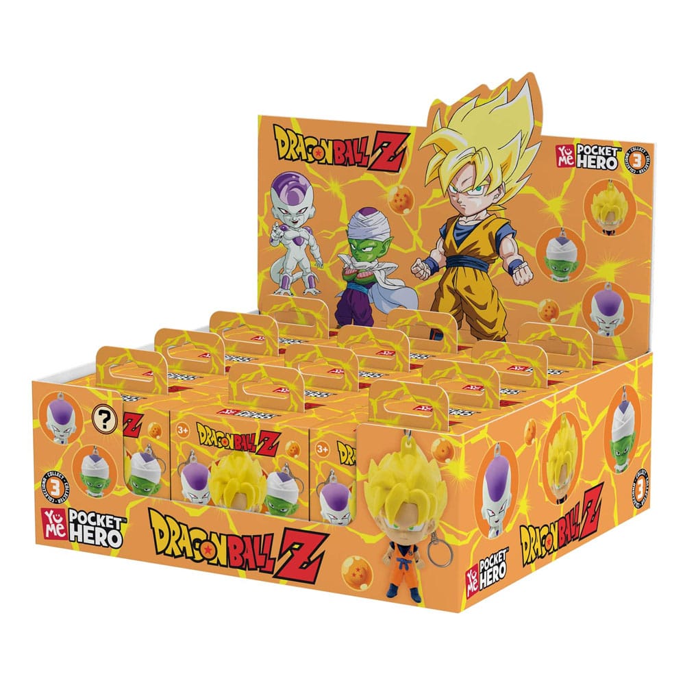 Dragon Ball Z Pocket Hero Schlüsselanhänger Series 1 Blind Box Display (12)           - Preorder - ETA: 25.11.2026