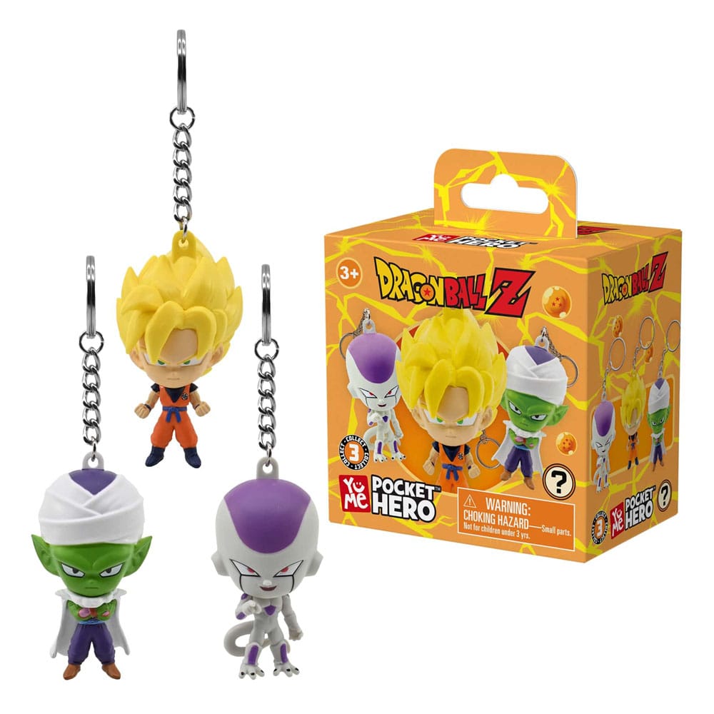 Dragon Ball Z Pocket Hero Schlüsselanhänger Series 1 Blind Box Display (12)           - Preorder - ETA: 25.11.2026