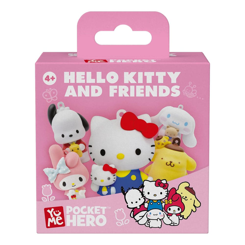 Sanrio Pocket Hero Schlüsselanhänger Hello Kitty and Friends Series 1 Blind Box Display (12)          - Preorder - ETA: 19.06.2026