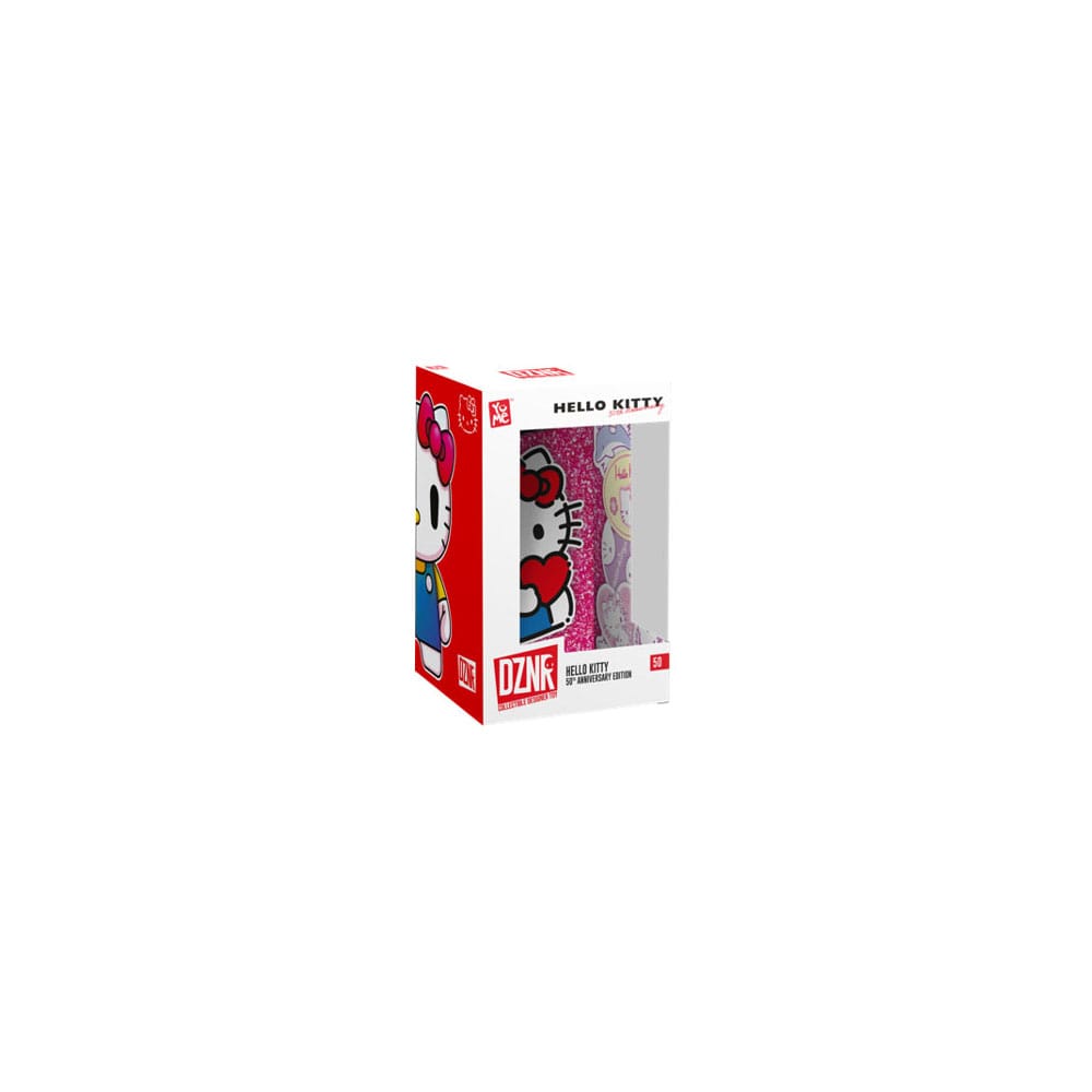 Sanrio DZNR Plüschfigur Hello Kitty 50th Anniversary Edition 18 cm         - Versand: 7 Tage nach Bestellung