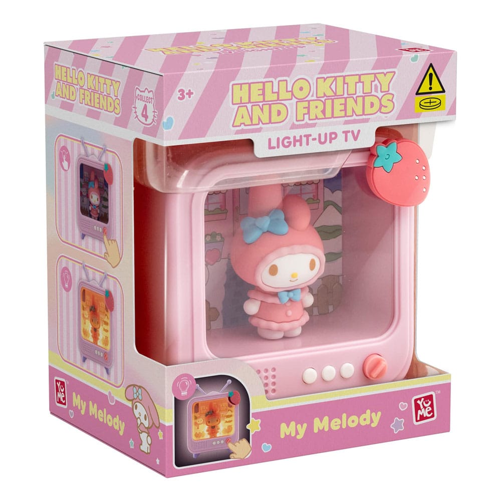 Sanrio Bedside Light TV Series Minifiguren Hello Kitty and Friends 8 cm Display (8)             - Preorder - ETA: 08.08.2026