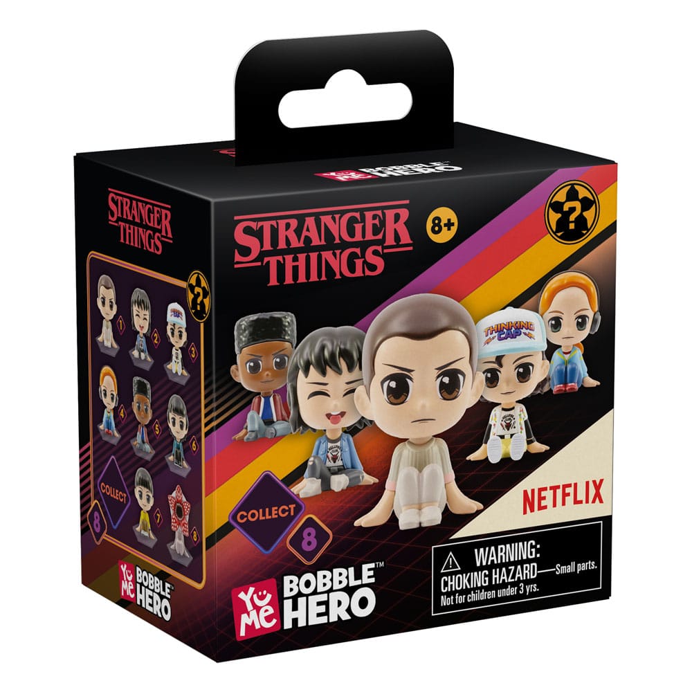 Stranger Things Bobble Hero Wackelkopf-Figuren 6 cm Display (12)       - Preorder - ETA: 31.10.2025