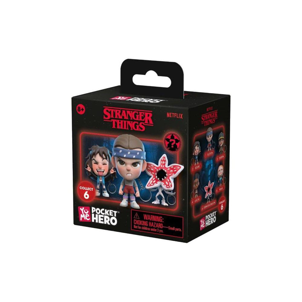 Stranger Things Pocket Hero Schlüsselanhänger (1) - random selection - sofort lieferbar