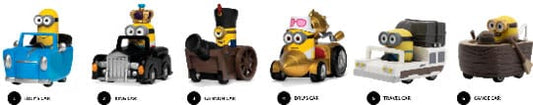 Minions Zoom Hero Rückzug-Fahrzeuge mit Figuren Blind Box Display (12)      - Preorder - ETA: 25.04.2026