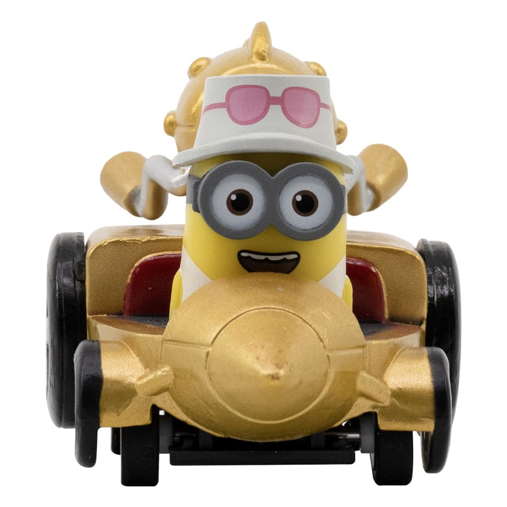Minions Zoom Hero Rückzug-Fahrzeuge mit Figuren Blind Box Display (12)      - Preorder - ETA: 25.04.2026