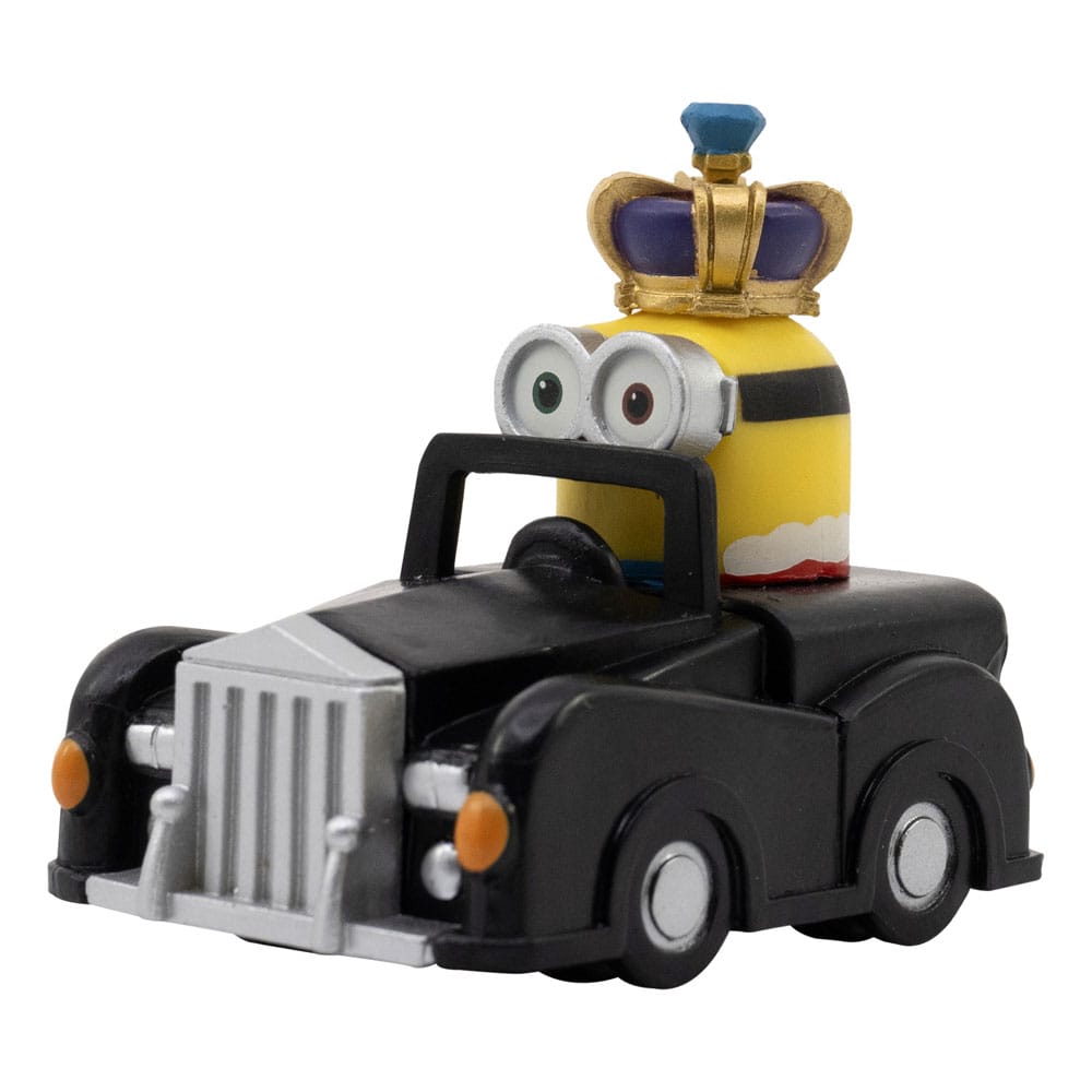 Minions Zoom Hero Rückzug-Fahrzeuge mit Figuren Blind Box Display (12)      - Preorder - ETA: 25.04.2026