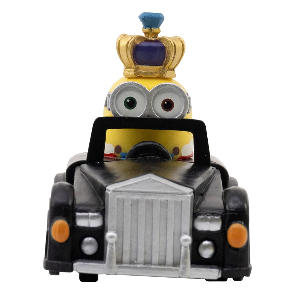Minions Zoom Hero Rückzug-Fahrzeuge mit Figuren Blind Box Display (12)      - Preorder - ETA: 25.04.2026