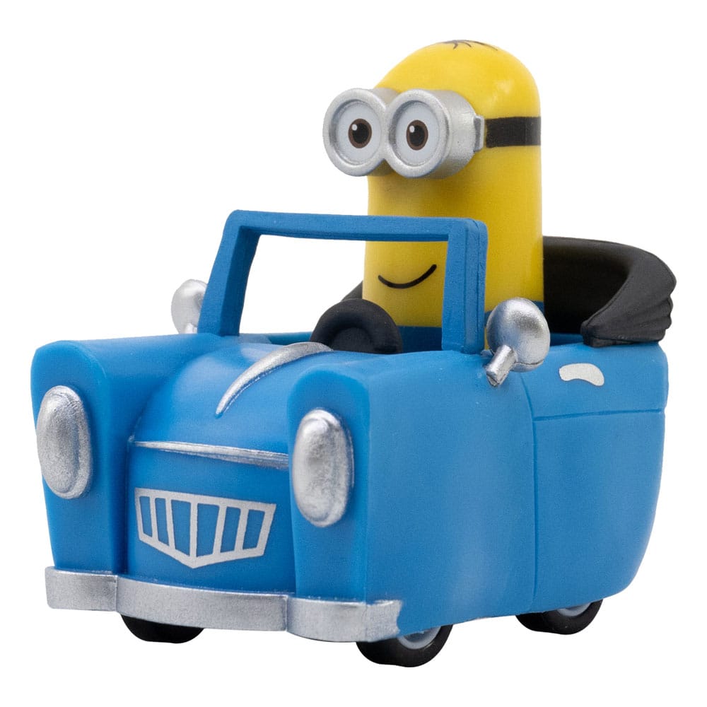 Minions Zoom Hero Rückzug-Fahrzeuge mit Figuren Blind Box Display (12)      - Preorder - ETA: 25.04.2026