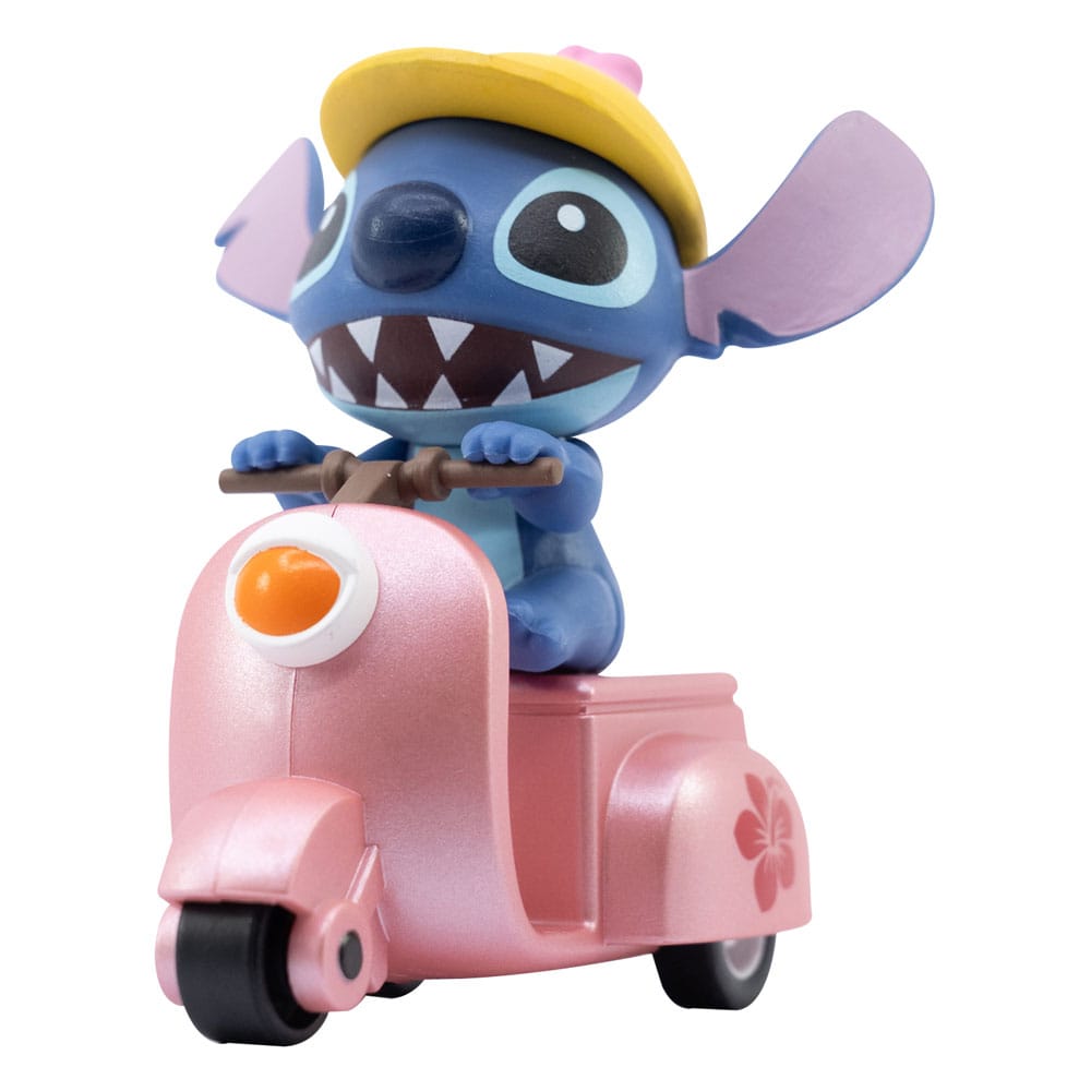 Lilo & Stitch Zoom Hero Rückzug-Fahrzeuge mit Figuren Stitch (Blind Box Ver.) Display (12)   - Preorder - ETA: 19.09.2026