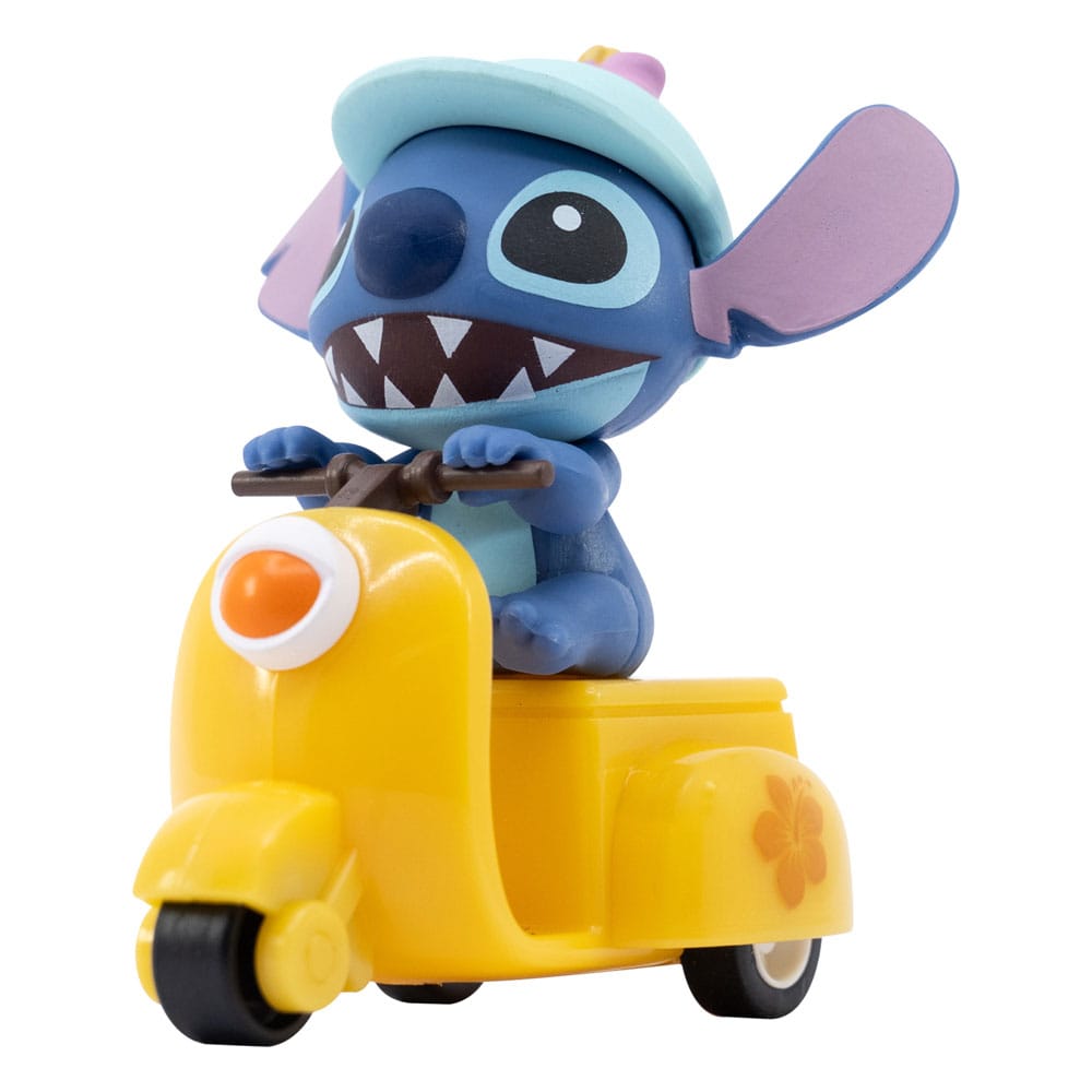 Lilo & Stitch Zoom Hero Rückzug-Fahrzeuge mit Figuren Stitch (Blind Box Ver.) Display (12)   - Preorder - ETA: 19.09.2026