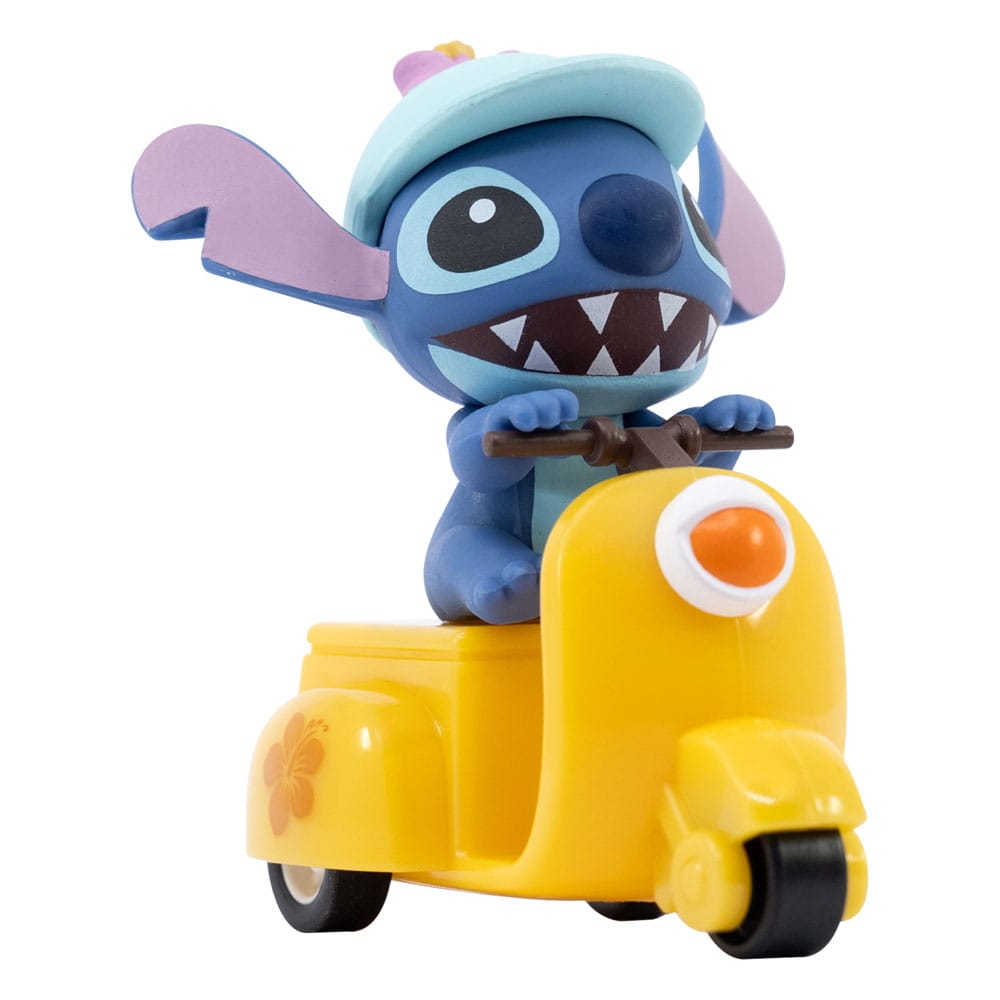 Lilo & Stitch Zoom Hero Rückzug-Fahrzeuge mit Figuren Stitch (Blind Box Ver.) Display (12)   - Preorder - ETA: 19.09.2026
