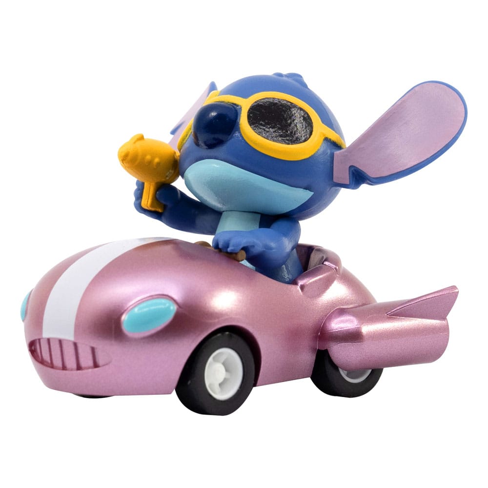 Lilo & Stitch Zoom Hero Rückzug-Fahrzeuge mit Figuren Stitch (Blind Box Ver.) Display (12)   - Preorder - ETA: 19.09.2026